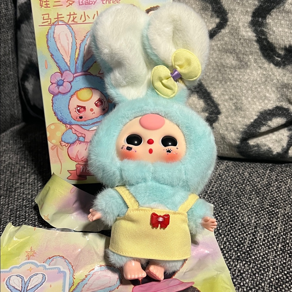 NWT Confirmed Baby Three Macaron Cute Bunny